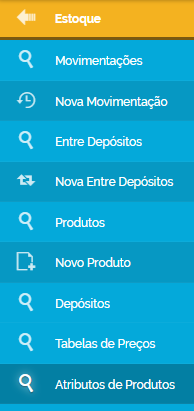 Grade de produtos