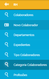 Categoria de colaboradores