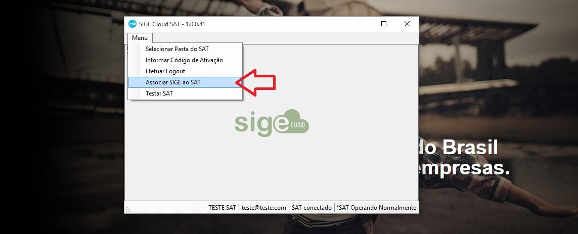 Configurando o SAT