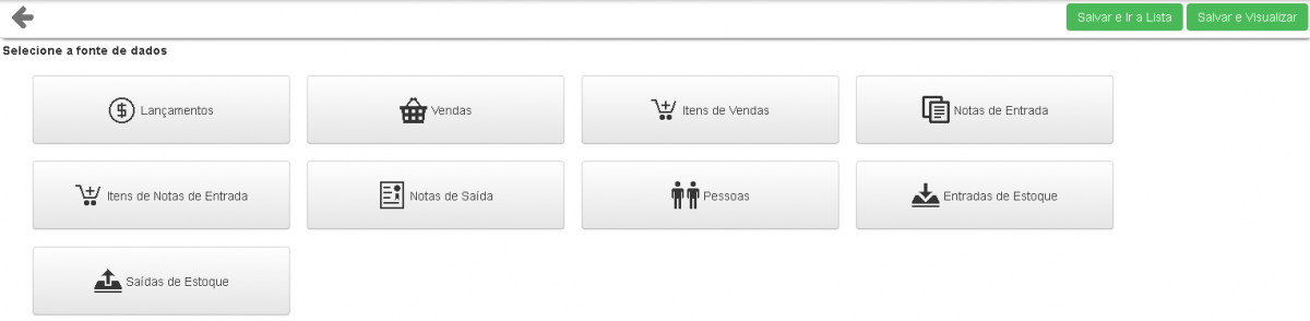 Relatórios Personalizados