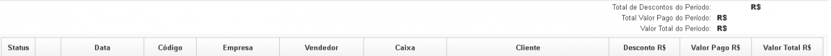 Vendas PDV