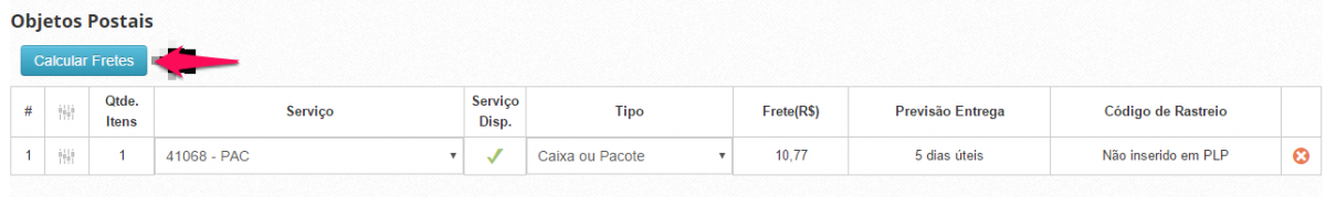Configurando Envio de Venda SIGEP WEP