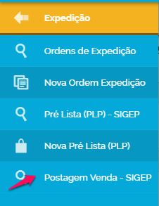 Configurando Envio de Venda SIGEP WEP