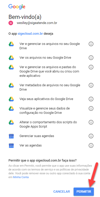 Integrando Maincloud ao Google Apps